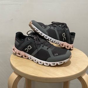 On Cloudflow Running Shoes - Rock Rose, Women’s US 8.5.